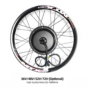 Electric Bike Bicycle 36V 48V 52V 72V 1000W 2000W 3000W 5000W <strong>Ebike</strong> <strong>Conversion</strong> <strong>Kit</strong> with Battery MTX SW900 UKC1 Display - Product Image 2