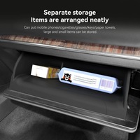 Organisateur de Compartiment de Rangement pour Boîte à Gants Nissan Patrol Y63 / Armada 2025-2026 - Accessoires de Modification Intérieure Automobile