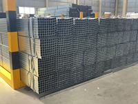 Fabricant de tubes carrés en acier au carbone galvanisé 50x50x2.5mm pour profilés de construction de serres et bâtiments agricoles