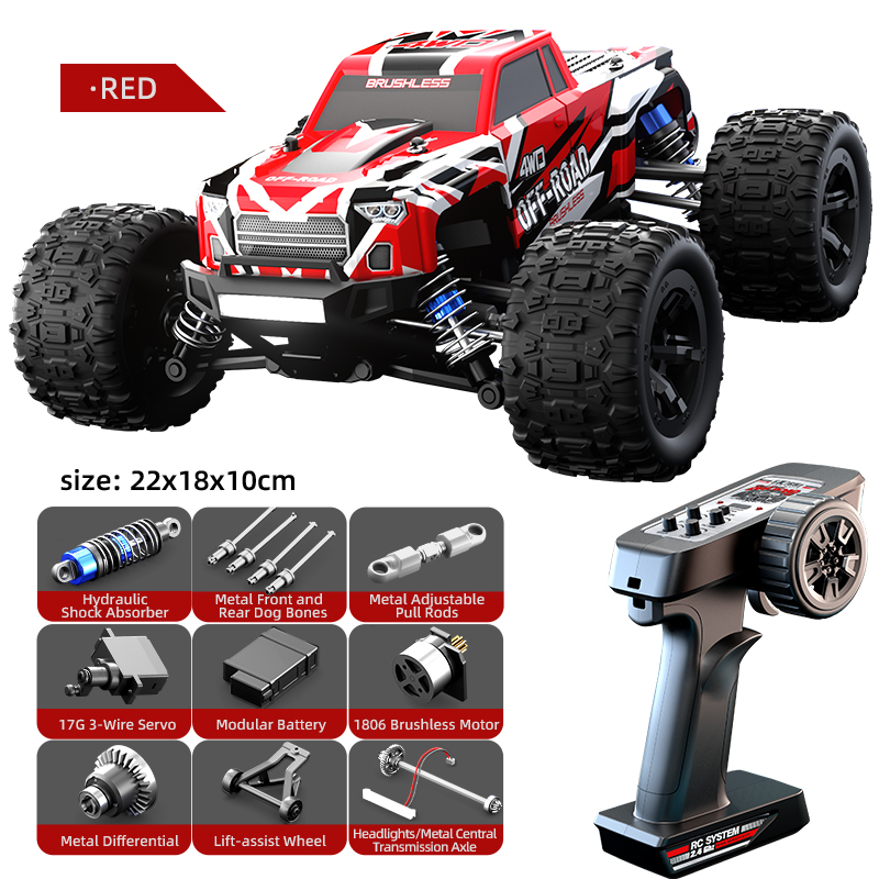 RCカー HOSHI JJRC C8811 RC Car - High Speed 4WD off-Road Vehicle