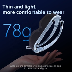 All One AR Smart Glasses Android Controller Pantalla Micro OLED <span class=keywords><strong>de</strong></span> cine portátil <span class=keywords><strong>de</strong></span> 120 pulgadas 1800 Nits Alto brillo Dual magnético - Product Image 4
