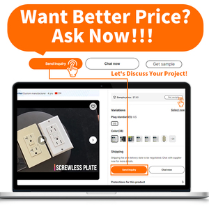 Ổ cắm điện chống nước Fahint 20 Amp GFCI, thiết kế mỏng hơn, ổ cắm tường, gói 10 cái, đạt chuẩn UL 20A 125V GFCI - Product Image 6