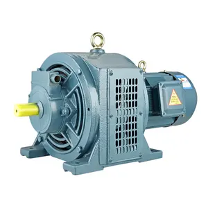 4Kw 3-giai đoạn YCT180-4A điện từ có thể điều chỉnh tốc độ quản AC từ điều khiển tốc độ không đồng bộ động cơ điện