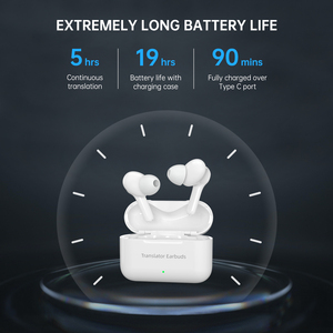 Wooask M6 <span class=keywords><strong>OEM</strong></span> Dịch Earbuds giọng nói ngay lập tức dịch Tai nghe 144 ngôn ngữ dịch thiết bị cho kinh doanh du lịch - Product Image 6