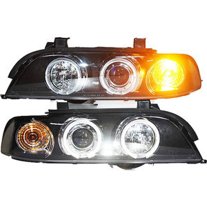Para <span class=keywords><strong>BMW</strong></span> E39 Serie 5 <span class=keywords><strong>520</strong></span> 525 528 530 535 540 E39 Faros Delanteros LED Angel Eyes Lámpara Frontal Año <span class=keywords><strong>1995</strong></span> a 2003 - Product Image 3