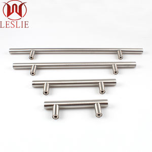 Pas Cher Nouveau T Bar Ss Nickel Brossé Armoire Commode En Acier Inoxydable Meubles Tirer Poignées - Product Image 4