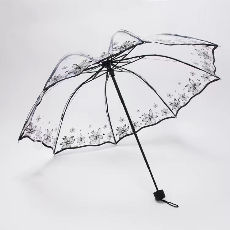 Été en fleurs avec bord noir