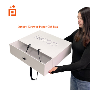 Custom Luxury Large Folding Clothes <strong>Box</strong> Packaging for <strong>Acid</strong> <strong>Free</strong> Paper Wedding Dress Preservation Gift <strong>Box</strong> With Ribbon Closure - Product Image 5