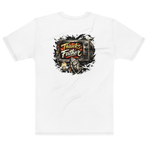 T-shirt da uomo in jersey compresso con stampa serigrafica - Maglietta di design - Product Image 5