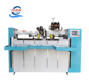 Manual operation carton paperboard stitching machine for corrugated carton box in china