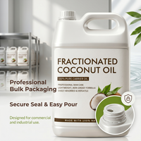 Huile de Coco Fractionnée en Vrac Inodore à Absorption Rapide pour Soins Corporels et Parfums