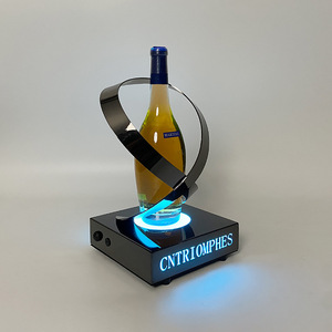 Type Light Wine <b>Rack</b> Ace Of Spades Shape Led Lighted Rechargeable For Party Modern Design - Product Image 1