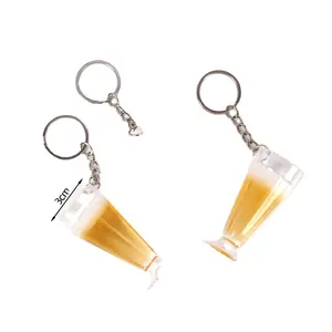 Free Sample Silicone Rubber Keychain with Customized Logo Printing For Promotion With Custom Shape