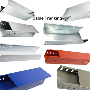 Gestion des câbles murale, gaine de câbles en acier galvanisé inoxydable pour <span class=keywords><strong>atelier</strong></span> industriel - Product Image 6