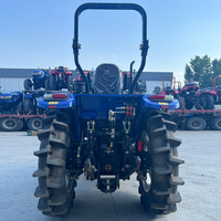 Tracteur à roues 4x4 avec moteur diesel, boîte de vitesses automatique, compatible avec le charrue, l'herse, le semoir, la tondeuse et autres accessoires agricoles