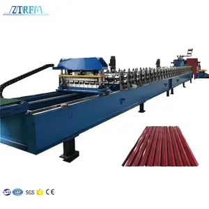 ZTRFM High Speed Metal Tuff Rib PBR Panel Roofing Roller Trapezoid Panel Roof Forming Machine Germany