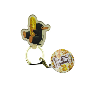 Porte-clés holographique en acrylique personnalisé, porte-clés de film d'horreur, porte-clés de personnage fantastique de dessin animé pour la collection des fans - Product Image 3