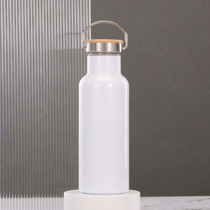 silverjet Insulated Stainless Steel Water <b>Bottle</b> 500ml 750ml Vacuum Flask With Handle For Travel Outdoor Camping - Product Image 4