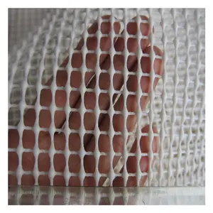 Pvc Coated Polyester Netting Mesh Fabric Anti-slip Foam Mat Fabric