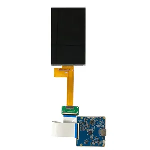 50 pin RV059FBB-N80 6 นิ้ว 2K LCD สําหรับ DIY โปรเจคเตอร์ 3D เครื่องพิมพ์ยอมรับปรับแต่งกระจกป้องกัน