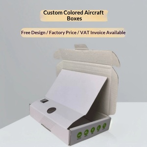 Caja de Cartón con Diseño de Avión Personalizada y Colorida para Routers WiFi Inalámbricos, Fabricante de Impresión de Diseño Corrugado - Product Image 1