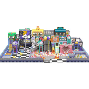 Aire <span class=keywords><strong>de</strong></span> jeux intérieure personnalisée pour enfants : toboggan, jeux souples et maisonnette <span class=keywords><strong>de</strong></span> <span class=keywords><strong>jeu</strong></span> pour le <span class=keywords><strong>jeu</strong></span> d'imitation et la zone <span class=keywords><strong>de</strong></span> divertissement des enfants - Product Image 6