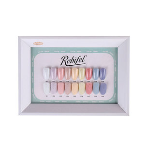 Kit de vernis à ongles en gel UV à effet dégradé, couleur <span class=keywords><strong>bleu</strong></span> <span class=keywords><strong>marine</strong></span> fluorescente, haute pigmentation, Robifel Nail Supplies, vente en gros - Product Image 4