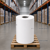 Kertas Thermal Roll POS Kertas Struk 35-80GSM 100% Pulp Kayu Gulungan Kasir OEM Printing Grosir