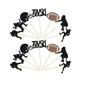 Adornos para Cupcakes con Temática Deportiva para Baby Shower, Decoración para Pasteles de Cumpleaños - Product Image 2