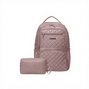 18 Inch Embroidered Girls <b>Backpack</b> Anti-Theft Zipper Lightweight Waterproof Polyester Spine Protection 20-35L Fashion - Product Image 1