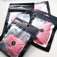 Hanyinails Échantillon gratuit, pointes à ongles personnalisées, naturelles, transparentes, rechargeables, pointues, pour salon, présentoir d'art des ongles