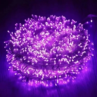 10M 100 LED-Lichterkette für Party, Hochzeit, Garten, Baum, Weihnachtsbeleuchtung, Innen- und Außenbereich, Steckerfertig, 8 Modi, Wasserdicht IP44 LED