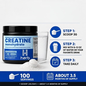 OEM ODM <b>Creatine</b> Monohydrate Poudre Supports Muscle Building Strength Pure <b>Creatine</b> Monohydrate Powder - Product Image 2