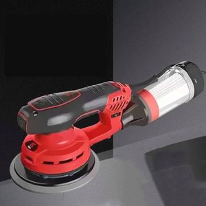 Lijadora Orbital Eléctrica de 6 Pulgadas (150mm) de Velocidad Variable 220V 800W para Bricolaje, Ideal para Esquinas y Techos de Pladur - Product Image 2