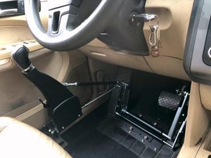 Kit de commande manuelle portable pour <span class=keywords><strong>voiture</strong></span> pour personnes à mobilité réduite, aide à la conduite pour <span class=keywords><strong>frein</strong></span> <span class=keywords><strong>et</strong></span> accélérateur à commande manuelle, conduite à droite - Product Image 3