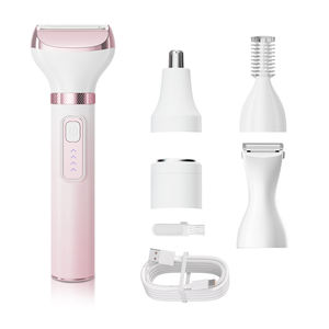 5 In 1 Elektrische Scheerapparaten Voor Ladys Schaamhaar Verwijdering Waterdicht Elektrisch Scheerapparaat Prive-Gebied Persoonlijke Trimmer Bikini Trimmer - Product Image 6