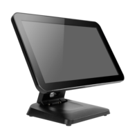 Terminal de Sistema POS Todo en Uno de Último Diseño, Modelo HDD-280FN, Plegable con Pantalla Principal de 15.6'', Caja Registradora y Sistema de Facturación