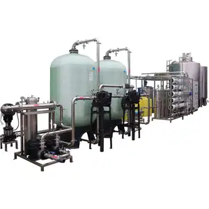 CE standart Filtrtaion med tuzdan arındırma kuyu su arıtma tesisleri ters osmoz sistemi su arıtıcısı