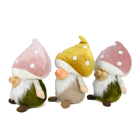 Boheng 2026 – Nouveaux Gnomes Têtes de Champignons en Peluche pour la Maison, Multicolores, Printemps-Été, Fête des Raisonnements, Décoration Champignon, Style Santa Gonk, Automne