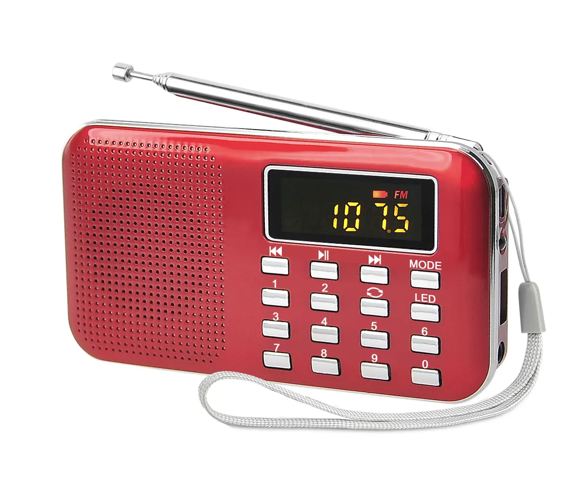 Y-896 נייד טלפון דיגיטלי fm רדיו רדיו בבית שימוש זול AM FM שתי דרך רדיו נייד עם usb חכם רמקול