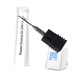 Fresa per Fresatrice Roland, Durevole, con Rivestimento Diamantato DC per Laboratorio Dentale, per Fresatura di Blocchi Metallici CAD/CAM, 1 2 0.6 0.8 mm - Product Image 5