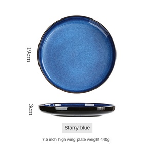 Cổ Điển Nhật Bản Phong Cách Sâu Tấm Gốm Cao Bên Thiết Kế Thanh Lịch Hộ Gia Đình Khách Sạn Bộ Đồ Ăn Cho Cao Cấp Ăn Uống Kinh nghiệm Cho - Product Image 5