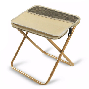 Wholesale Outdoor Carbon Steel Oxford Cloth <b>Folding</b> Fishing Chair Portable Lightweight Camping Hiking Seat Workshop Gym Travel - Product Image 2