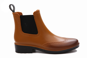 Donne classico della gelatina di plastica pvc impermeabile <span class=keywords><strong>scarpe</strong></span> da <span class=keywords><strong>pioggia</strong></span> per la signora - Product Image 2