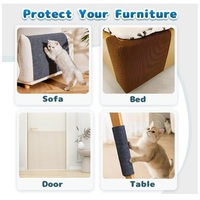 Nouvel Arrivage Griffoir Mural pour Chat DIY, Tapis d'Escalade Modulable Auto-Adhésif, Tapis à Griffer