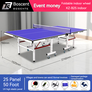 Vente en gros en usine <span class=keywords><strong>Table</strong></span> <span class=keywords><strong>de</strong></span> ping-pong d'intérieur mobile pliable en MDF <span class=keywords><strong>de</strong></span> 25cm - Product Image 3