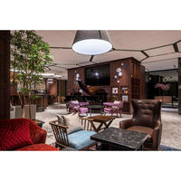 Projets hôteliers, meubles de restaurant, ensemble table et chaises pour hôtel, restaurant, services de conception 3D, projets hôteliers