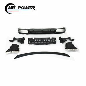 Ahl — kit de carrosserie pour classe E w213, avec grilles de pare-chocs avant, diffuseur d'échappement adapté à E200 <span class=keywords><strong>E300</strong></span> style pp - Product Image 2