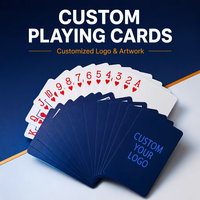 Jeu de cartes à boire personnalisé avec votre logo, design noir OEM 2026, durable, avec boîte rigide pour les soirées adultes