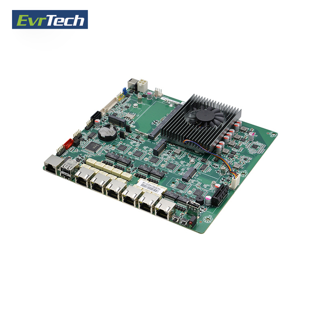 1U Firewall Motherboard Bypass Intel N97 N305 6 Intel I210at Lan Ddr4  M.2 Win10 11 Linux Pfsense Server Industrial Motherboard